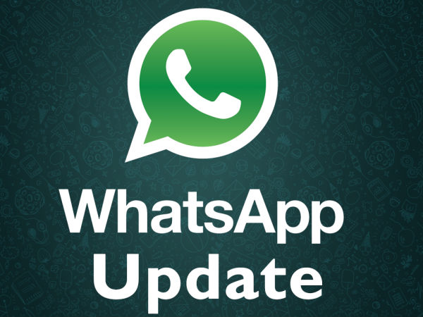 வாட்ஸ்ஆப் அப்டேட்