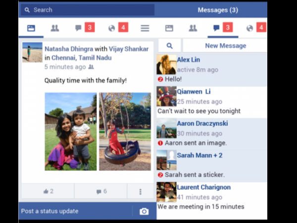 குறைந்த வேகத்திலும் சீராக இயங்கும் பேஸ்புக் லைட்