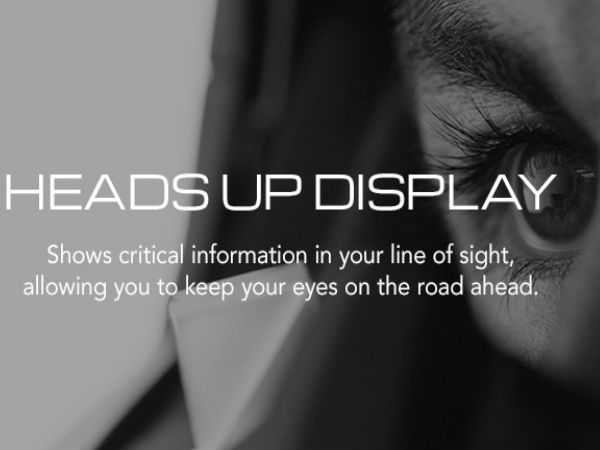 ஹெட்ஸ் அப் டிஸ்ப்ளே :