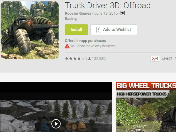 Truck Driver 3D OffRoad