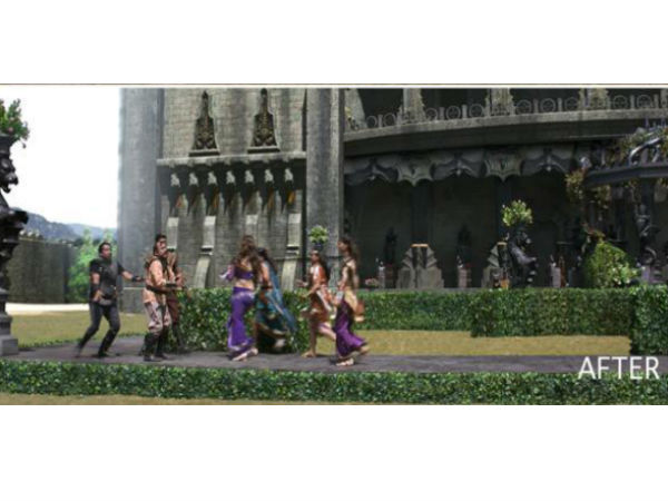 அதே காட்சி விஎஃப்எக்ஸ்-க்கு பின் :