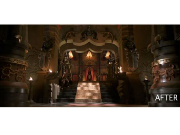 அதே காட்சி விஎஃப்எக்ஸ்-க்கு பின் :