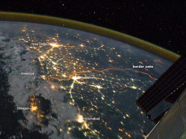 முதல் முறை 'அழகாக' தெரியும் : இந்தியா - பாக் எல்லை..!