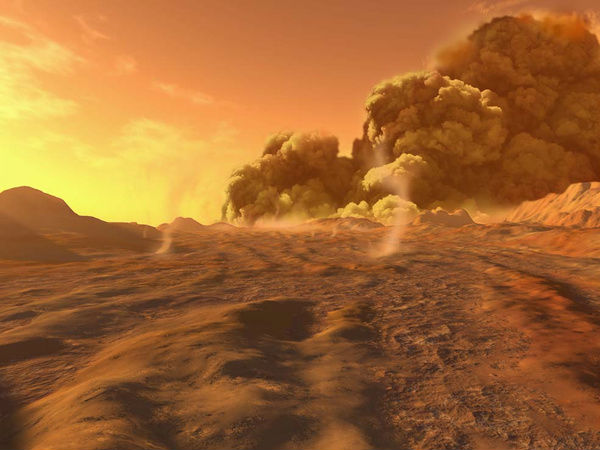 புழுதி புயல் :