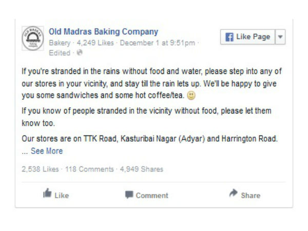 ஓல்ட் மெட்ராஸ் பேக்கிங் கம்பெனி :