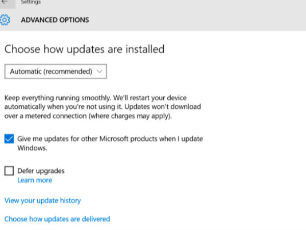 விண்டோஸ் அப்டேட்