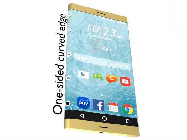 வளைந்த வடிவமைப்பு