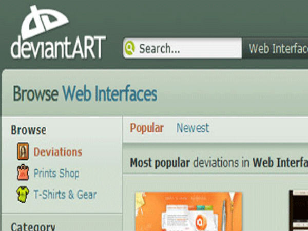 03. டீவியன் ஆர்ட் (DeviantArt) :