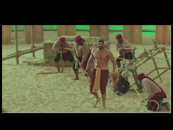 விஎஃப்எக்ஸ்-க்கு முன் :