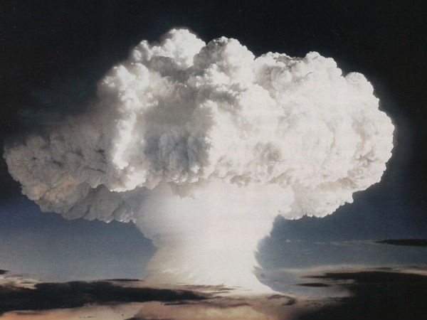 ஹைட்ரஜன் குண்டு சோதனை :