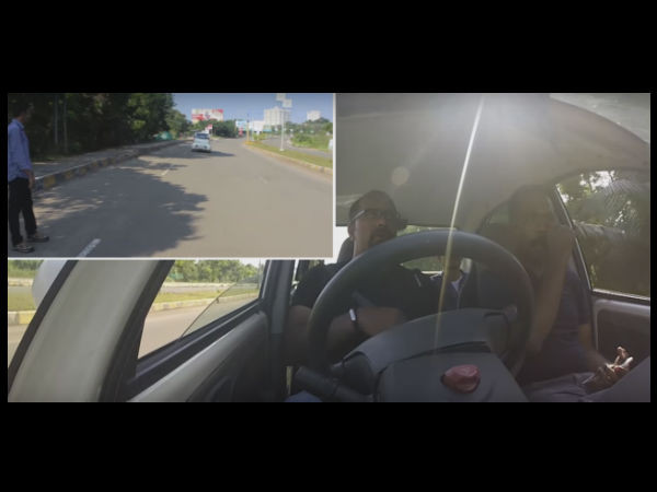 டிரைவர்லெஸ் கார் செய்து அசத்திய இந்தியர்.!!