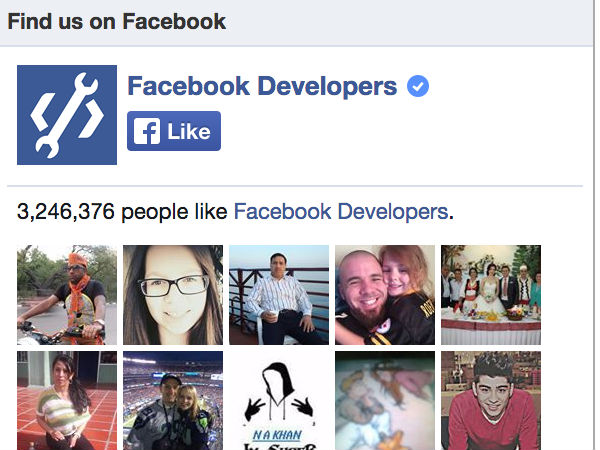 பேஸ்புக் லைக் பேஜ் :