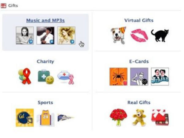 ஃபேஸ்புக் கிஃப்ட்ஸ்