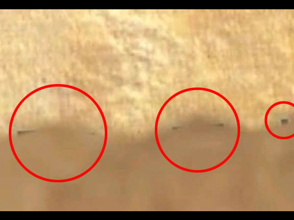 செவ்வாய் கிரகத்தில் நிலத்தடி தளங்கள் :