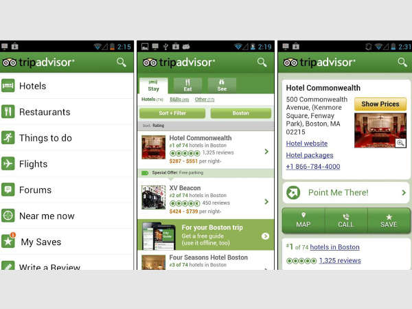 Trip Advisor	 