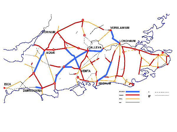 ரோமன் சாலைகள் :