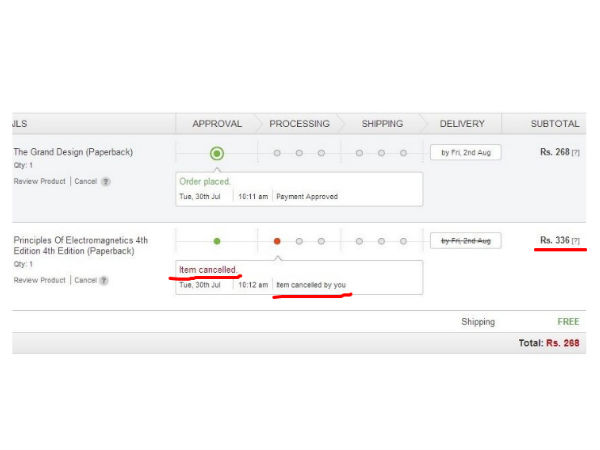இலவச டெலிவரி