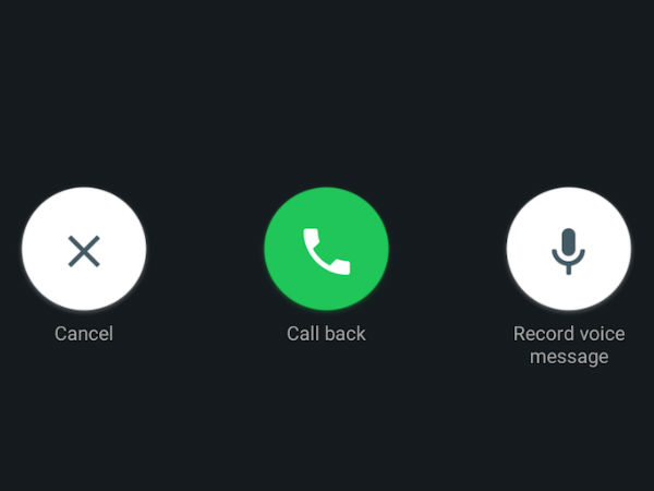 கால் பேக்