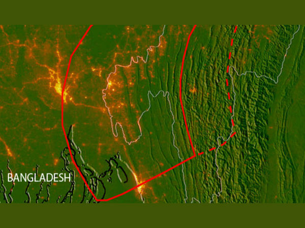 மக்கள் அடர்த்தியாக வசிக்கும் பகுதி :