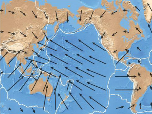 பூமி தட்டு இயக்க தரவு :