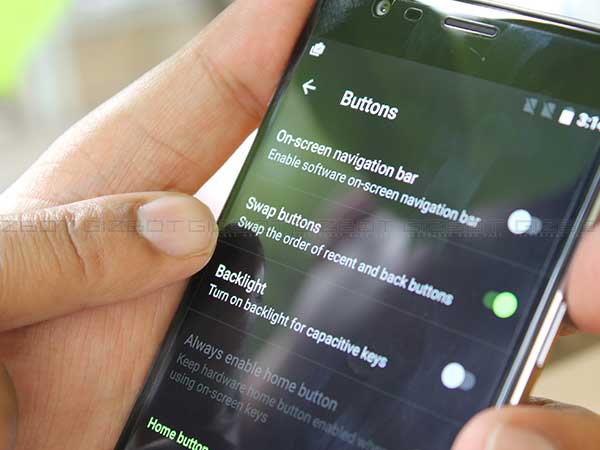 ஸ்வாப் பட்டன் வசதி