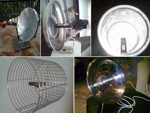 மினி செயற்கைக்கோள் டிஷ் :