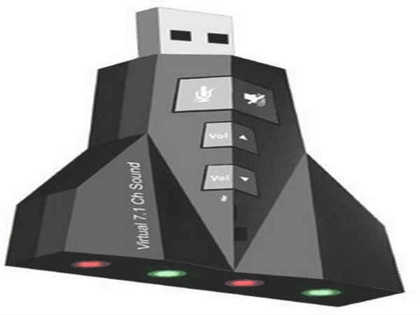 USB 3D சவுண்ட் கார்டு: