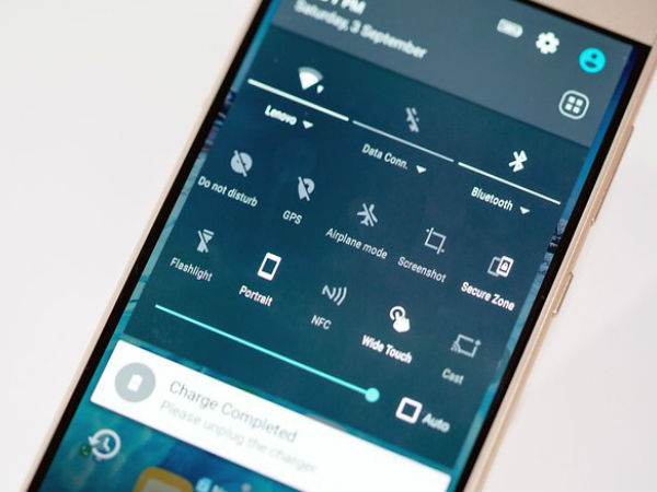 கேமிரா, கைரேகை ஸ்கேனர், ஆண்ட்ராய்டு