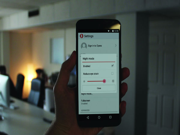 நைட் மோட்: