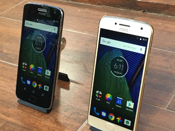 மோட்டோ ஜி5 மற்றும் ஜி5 பிளஸ்: