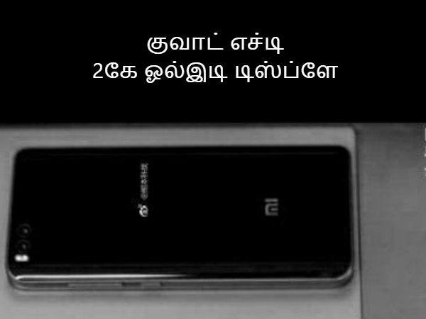 டிஸ்ப்ளே, கேமரா