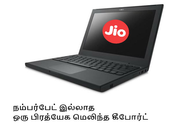 மெலிந்த கீபோர்ட் 