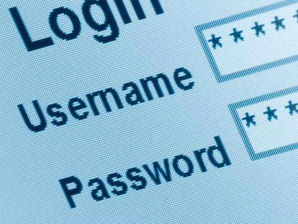 இமெயில் மற்றும் கடவுச்சொல்