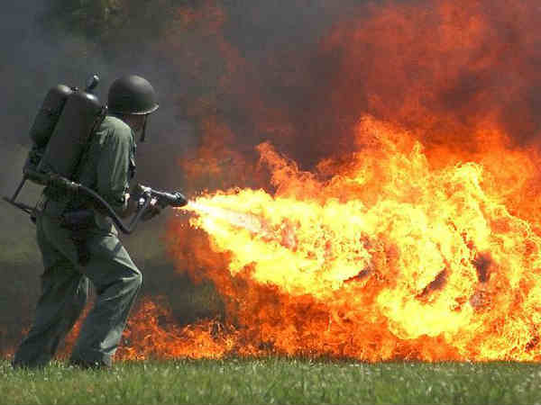 ஃப்லேம் த்ரோவர்ஸ் (Flame throwers)