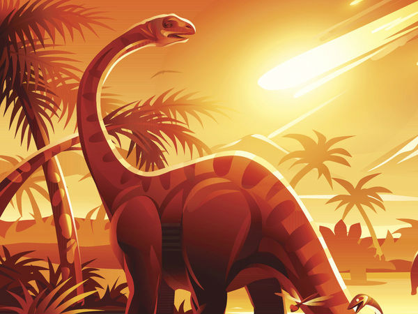 5. கிரெடிசஸ்-டெர்டியரி - 65 மில்லியன் ஆண்டுகளுக்கு முன்பு