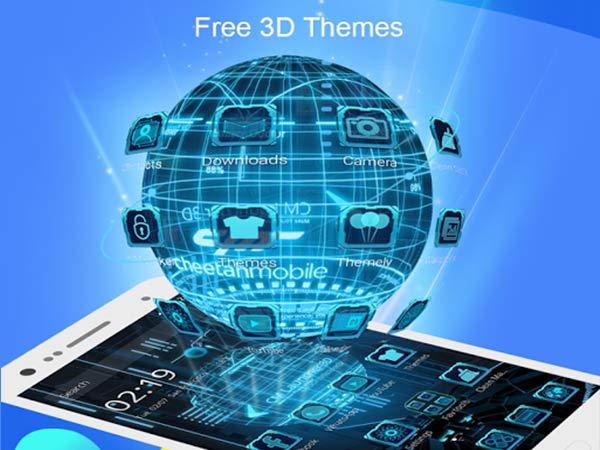 3D தீம் மற்றும் லைவ் வால்பேப்பர்