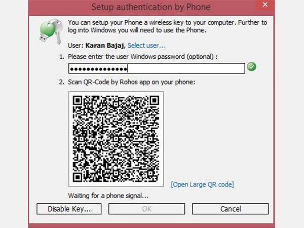ஸ்மார்ட்போன் மூலம் விண்டோல் கம்ப்யூட்டரை அன்லாக் செய்வது எப்படி?