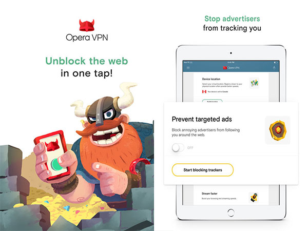 ஓபரா ஃப்ரி விபிஎன் (Opera Free VPN0)