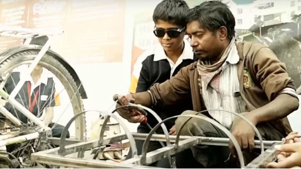 வெல்டிங் தொடங்கி காலியான வாட்டர் கேன்.!