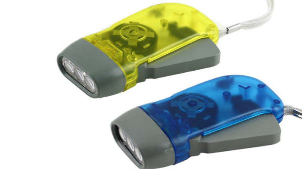 எல்இடி பிளாஷ் டைனமோ டார்ச்: