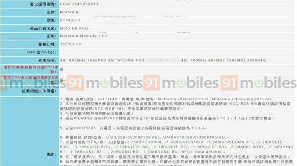 5.93-இன்ச் டிஸ்பிளேவுடன் களமிறங்கும் மோட்டோ ஜி6 பிளஸ்.!