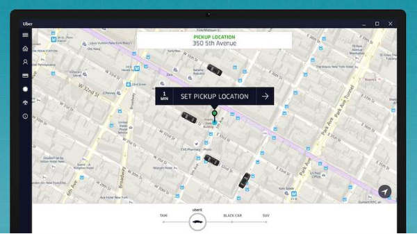 விண்டோஸ் இயங்குதளத்துக்கான உபெர் ஆப்