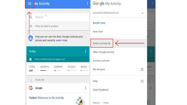 கூகுள் ஹிஸ்ட்ரியை அழிக்க சூப்பர் டிப்ஸ்.!