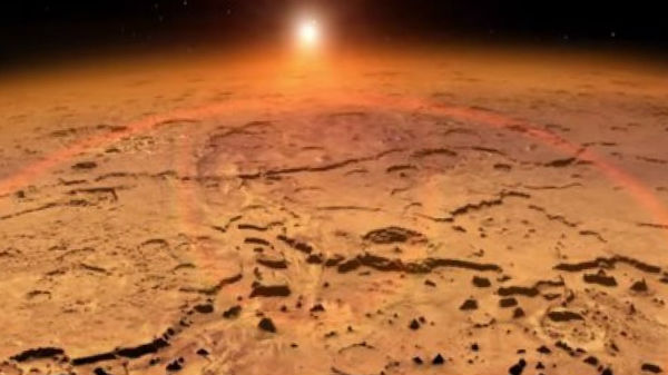 மணற்மேடு உடனான ஒரு பள்ளம் இருப்பது ஒரு 