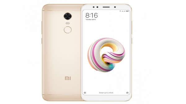  சியோமி ரெட்மீ நோட் 5: 