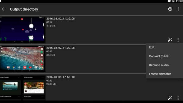 2 - ஏஇசட் ஸ்கிரீன் ரெக்கார்டர் (AZ Screen Recorder):