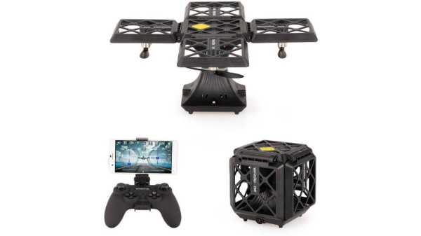 லாஜிக்இன்சைடு இட்ரோன் பிளாக் நைட் க்யூக் தனித்துவமான மடக்கக்கூடிய ட்ரோன்