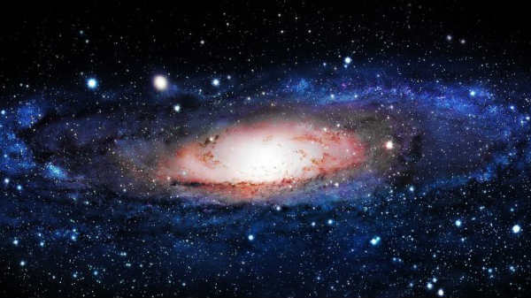 பால்வீதியுடன் சிறிய கேலக்ஸி மோதல்