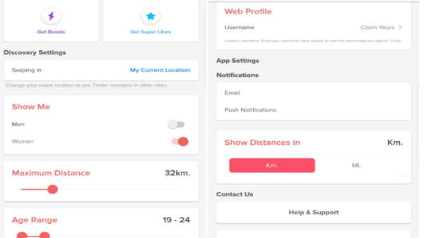 டிஸ்கவரி செட்டிங்ஸ்: