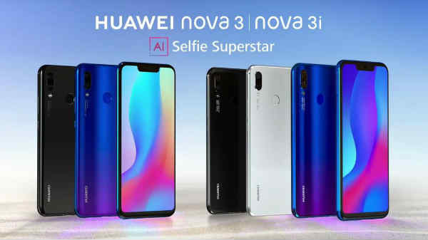 ஹுவாய் நோவா 3 ஸ்மார்ட்போன்